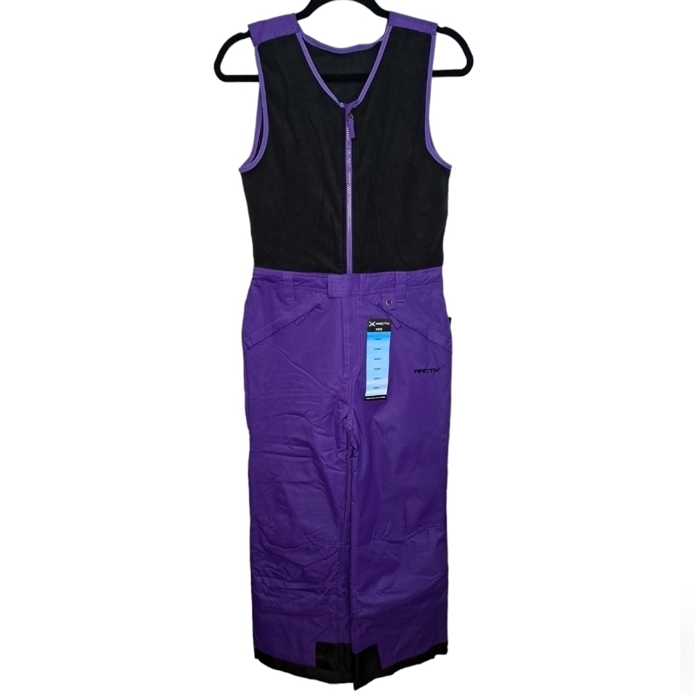 ARCTIX • Kids Infinity Fleece Top Bib Overalls Snow Pants • Medium Husky • NWT •